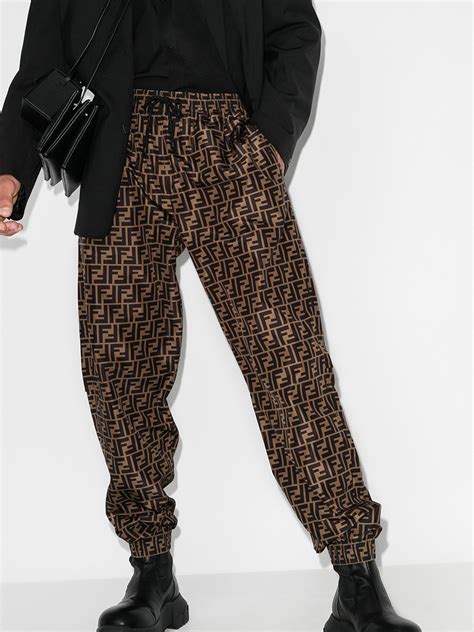 fendi ff track pants|Pants & Shorts .